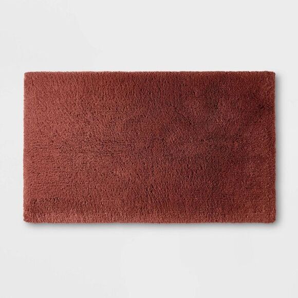 Casaluna -  Cotton-Blend Tufted 40x24" Rectangle Bath Clay - Picture 1 of 3
